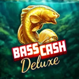 Bass Cash Deluxe slot logo by Alchemy Gaming at Yeet Casino