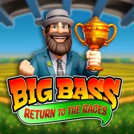 Big Bass Return to the Races by Pragmatic Play, showcased at yeetcasino.ca – game logo