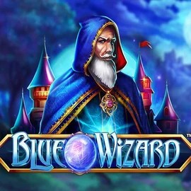 Blue Wizard logo by Quickspin at Yeet CasinoBlue Wizard