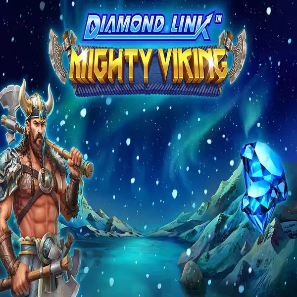 Diamond Link Mighty Viking casino game by Greentube – featured logo at Yeet Casino