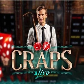 Live Craps logo by Evolution Yeet Casino