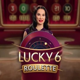 Lucky 6 Roulette logo – Live Casino by Pragmatic Play at Yeet Casino