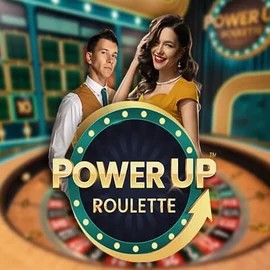 Live Casino logo of PowerUP Roulette from Pragmatic Play at Yeet Casino
