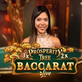 Prosperity Tree Baccarat by Evolution, showcased at yeetcasino.ca – game logo
