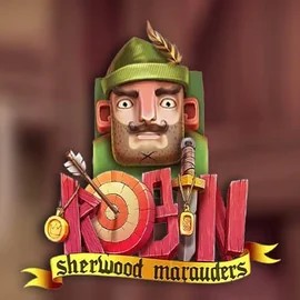 Robin Sherwood Marauders slot logo by Yggdrasil at Yeet CasinoRobin Sherwood Marauders